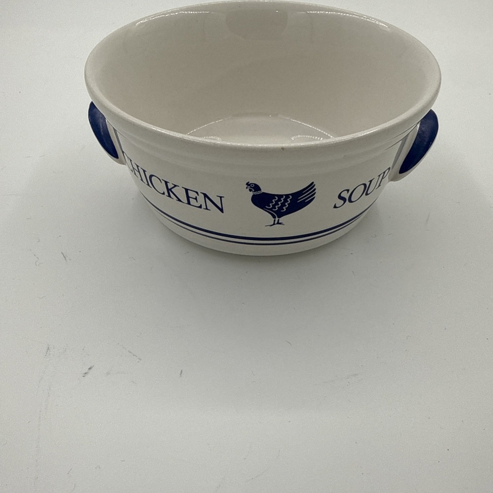 Chicken Soup Get Well Mug Vintage 1985  Soup Cup Bowl Mug FTDA Series
